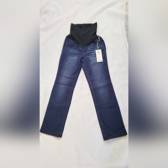 NWT! Better Than Butter Lanie Stretch Maternity Women's Slim Strait Jean Size 6 - Picture 12 of 15